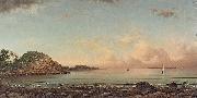 Martin Johnson Heade Singing Beach, Manchester oil